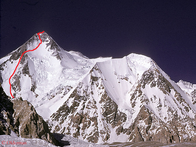 Гашербрум I (Gasherbrum I, 8080 м)  - новый чешский маршрут по Юго-Западной стене