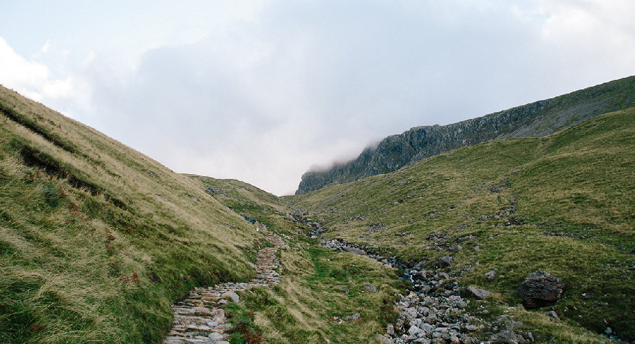 маршрут по горным вершинам Англии и Уэльса.