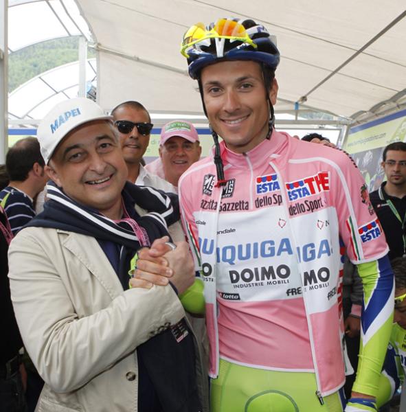 Aldo Sassi and Ivan Basso  Photo: © Roberto Bettini