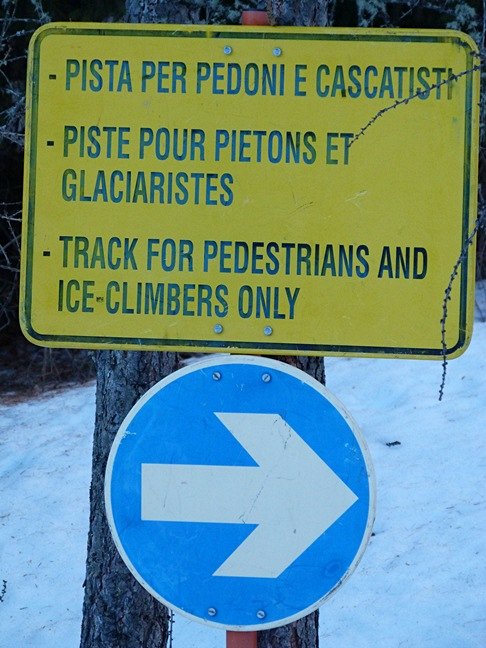 Ice Climbing only
