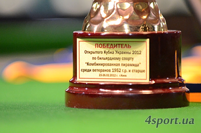 Кубок Украины по «Комбинированной пирамиде» среди ветеранов