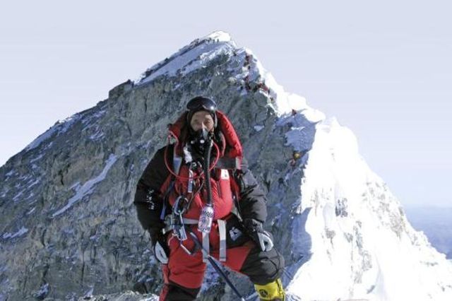 Apa Sherpa (Апа Шерпа) в свой 21-й раз на Эвересте