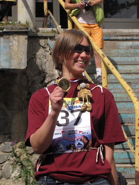 Маша Хитрикова - первое место в ELBRUS RACE 2009