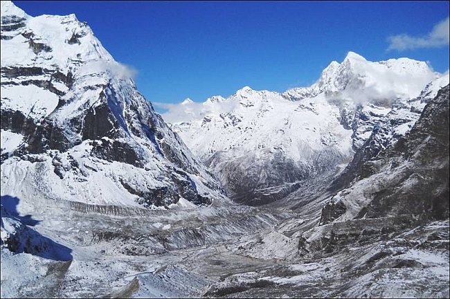 Mera La вид с Great Himalaya Trail