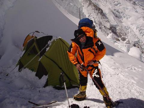 Romano Benet на Kangchenjunga в 2009 году