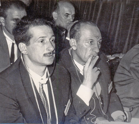 Евгений Гиппенрейтер (слева)