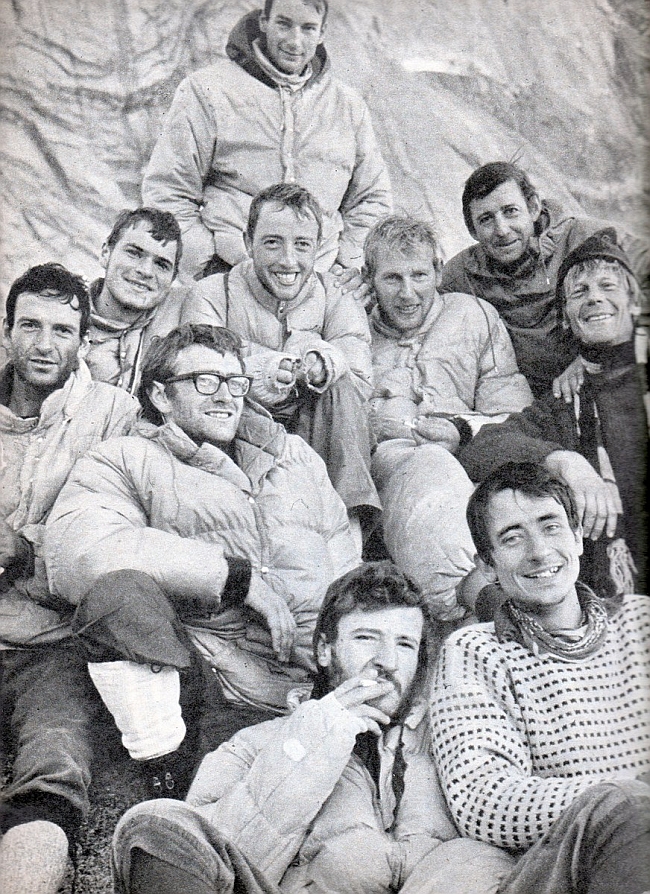 Спасатели и спасённые. Западный склон Пти-Дрю (Petit Dru,  3754 м) 1966 год
