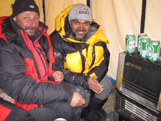 Украинская экспедиция на Эверест - 2012. Установлен высотный лагерь Camp1 на 7000 м