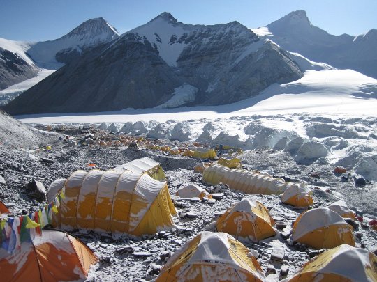 Украинская экспедиция на Эверест 2012. Команда вышла в АВС для восхождения