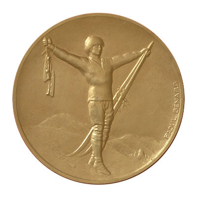 Золотая Олимпийская медаль по альпинизму