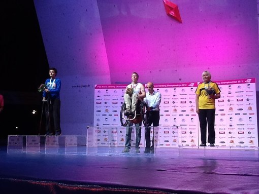 Giacobbo Dal Pra Silvia, Fran Brown, Валентина Куршакова на Чемпионате Мира по скалолазанию 2012