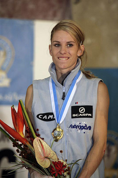 Майя Видмар (Maja Vidmar)  - победительница Кубка Мира 2007
