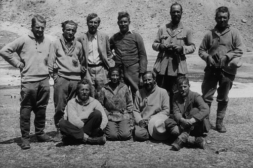 Хетти Дюренфурт (Hettie Dhyrenfurth) в экспедиции на Sia Kangri (7315 м) 1934