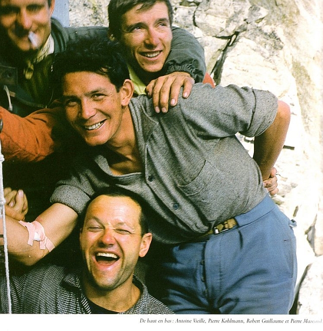Французская команда альпинистов