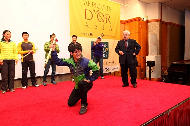 Призеры Золотой Ледоруб Азии 2012 года (Piolets D’Or Asia 2012) - Корейская команда