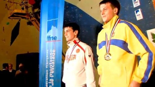 Зинченко Владимир - 1 место на Молодежном Чемпионате Европы по скалолазанию