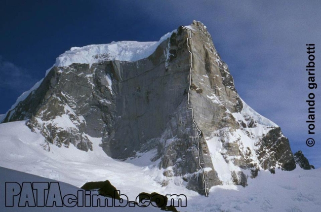 Новый маршрут в Патагонии на вершину Cerro Murallon