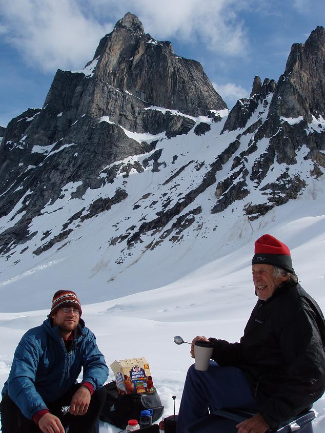 Фред Бэки  (Fred Beckey) на Аляске в 2005 году