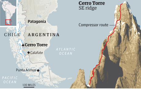 маршрут "Compressor Route", Cerro Torre