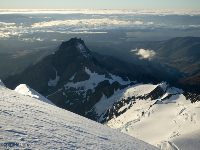Северный компонент Cerro Solo вид с вершины Cerro El Ñato