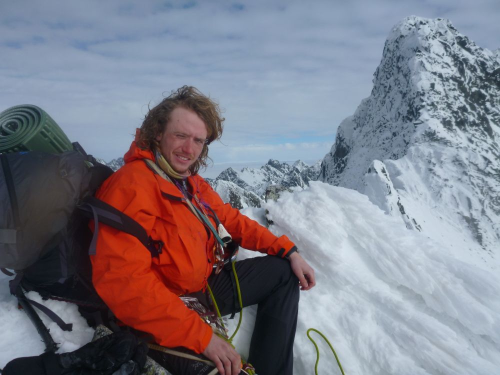 словацкие альпинисты Michal Sabovčík и Adam Kadlečík в зимнем прохождении Главного хребта Татр