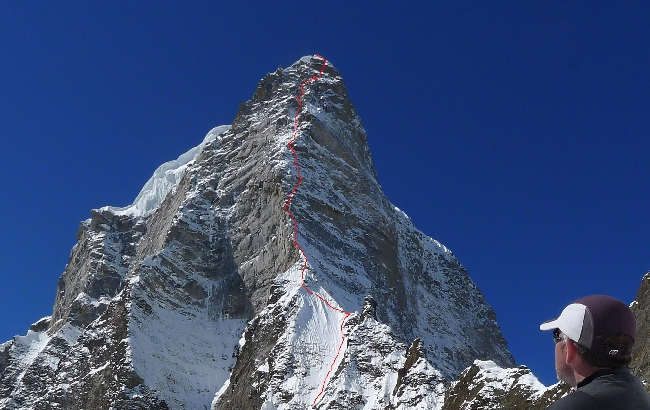 Новый маршрут “Prow of Shiva”, Индийские Гималаи, пик Shiva 6.142м