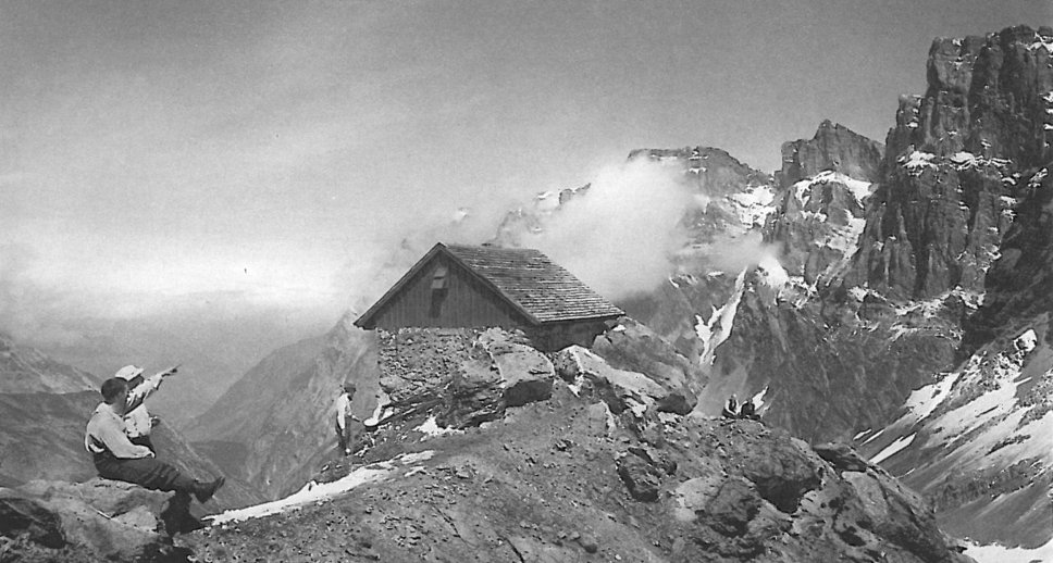 горная хижина Grünhorn. Фото 1879 года