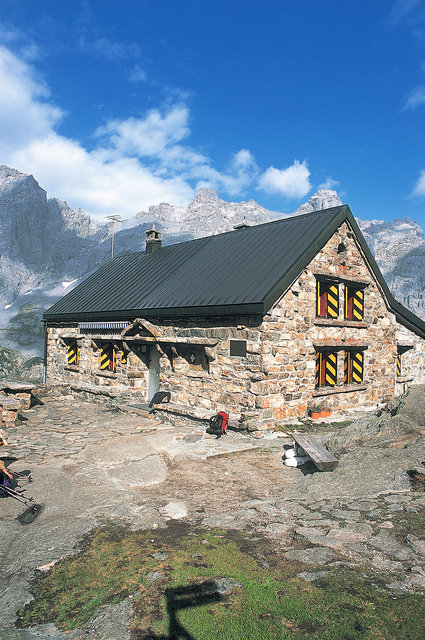 горная хижина Швейцарского альпинистского клуба