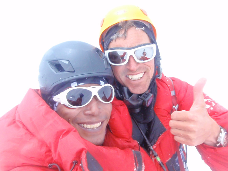 Kenton Cool и Dorje Gylgen Sherpa