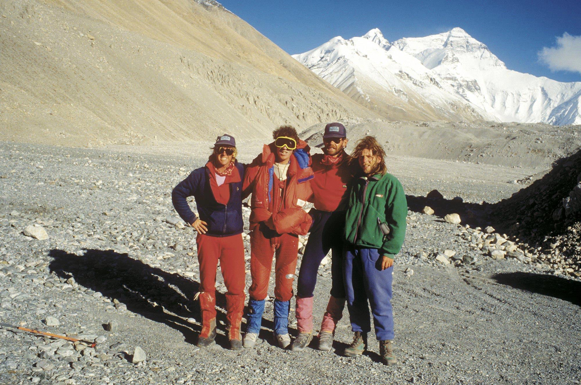 Эверест. 1989 год. Артур Хайзер - крайний с права