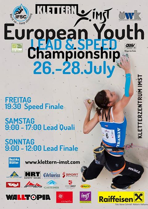 Чемпионат Европы среди молодёжи 2013 (European Youth Championship Imst) в  Австрийском городе Имст (Imst 
