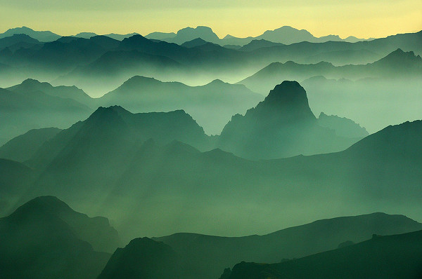 Горы С Высоты Птичьего Полета Фото
