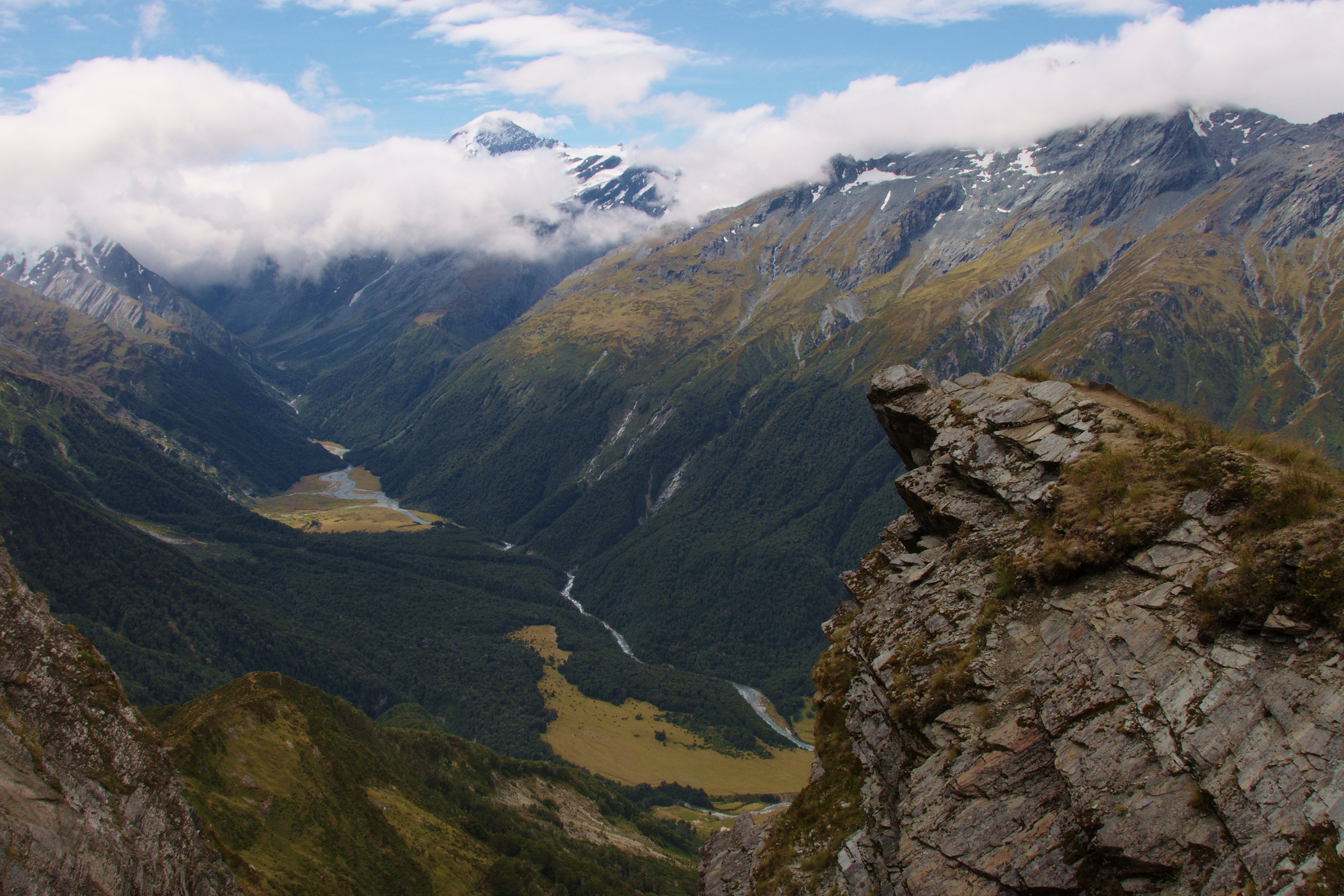 Каскадное седло (Cascade Saddle), Новая Зеландия   