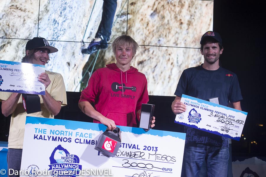 Мужской подиум The North Face Kalymnos Climbing Festival 2013  