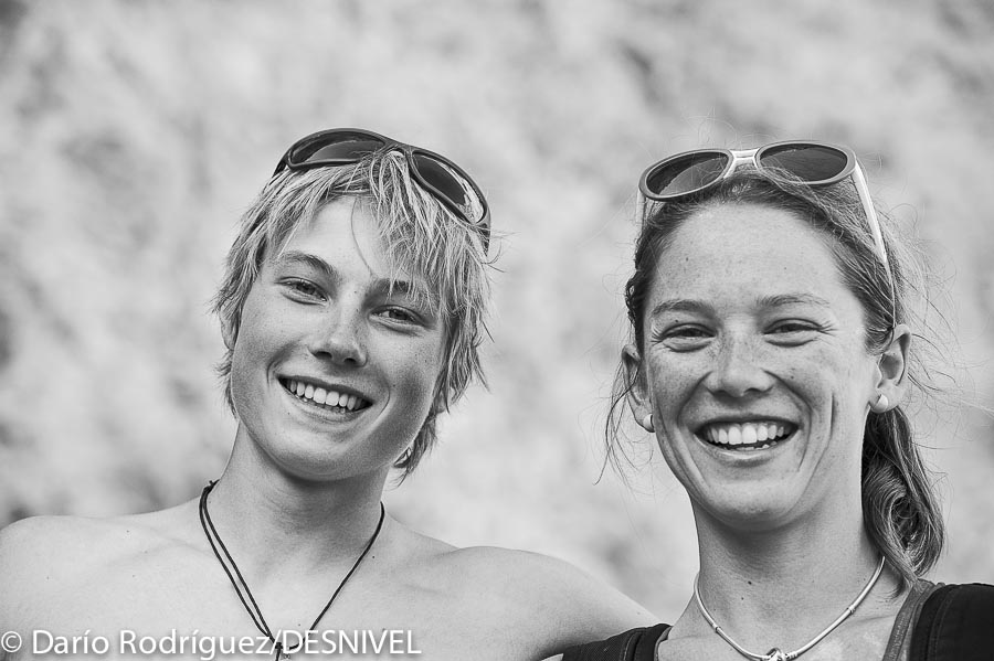 Александр Мегос и Каролина Кавальдини победители The North Face Kalymnos Climbing Festival 2013 