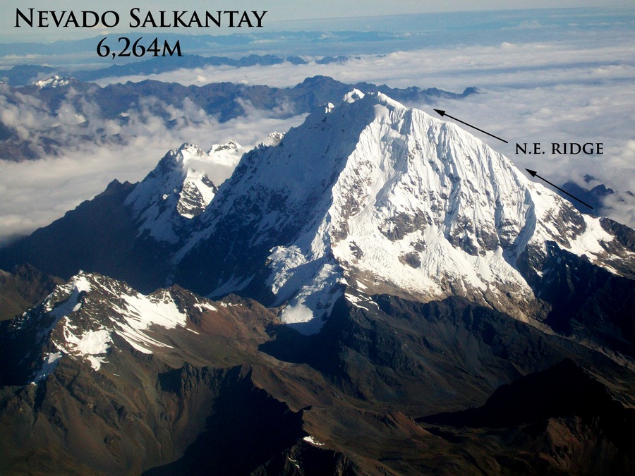 Салкантай (Salkantay, 6279 м). Маршрут восхождения по Северо-Восточному гребню 