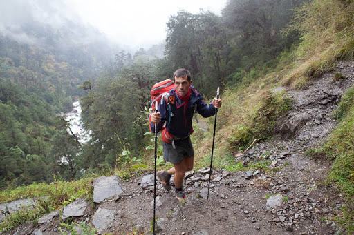 Филлип Гатта (Philippe Gatta) на Большом Гималайском Треке (Great Himalaya Trail)