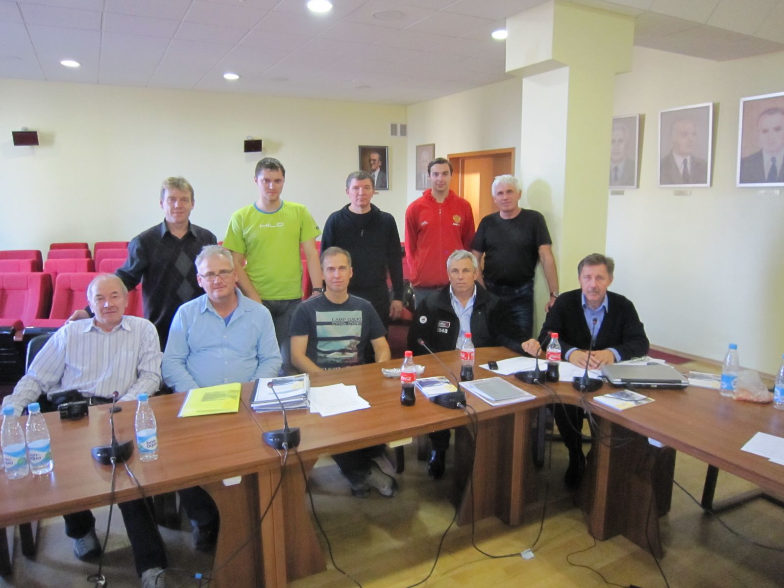 Судейская коллегия Чемпионата Мира по альпинизму в техническом классе 2013 года
