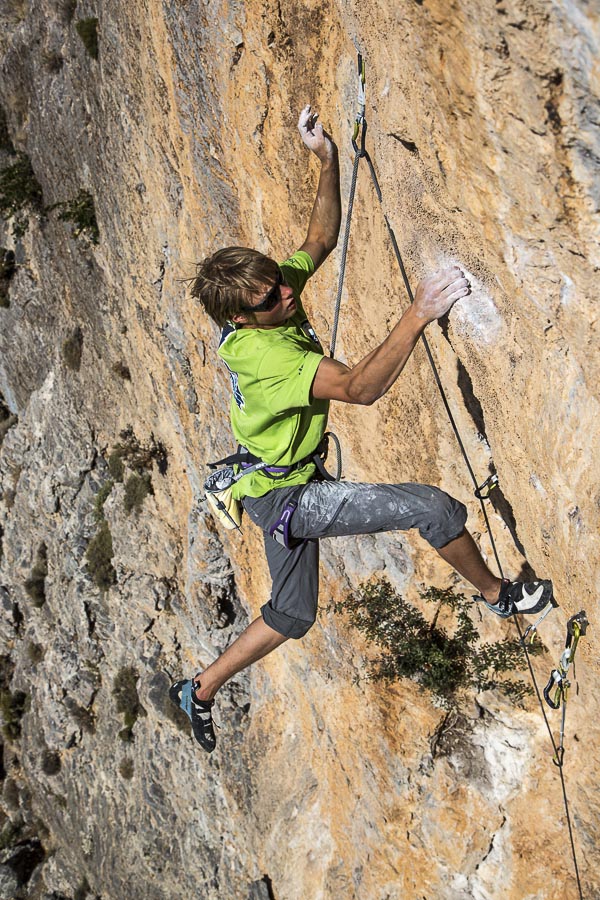 Александр Мегос (Alexander Megos) - победитель "The North Face Kalymnos Climbing Festival 2013"