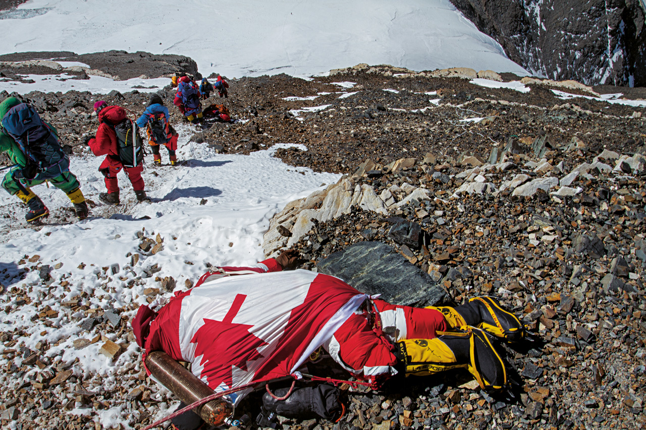 труп канадской альпинистки на Эвересте