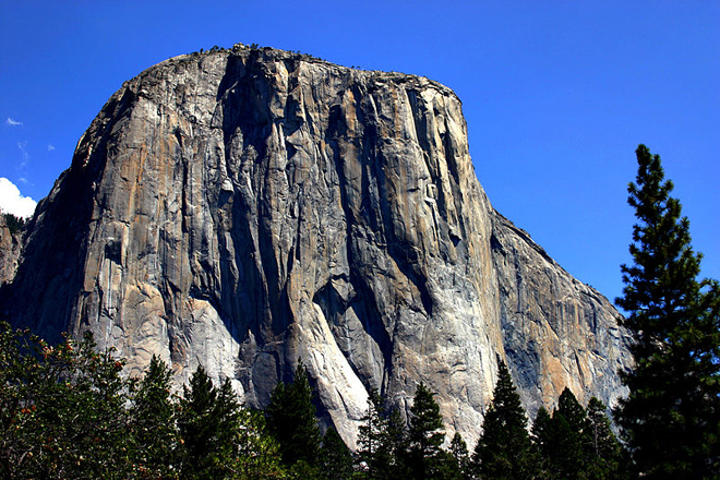 Эль Капитан в долине Йосемити ( Yosemite Valley, El Capitan) 