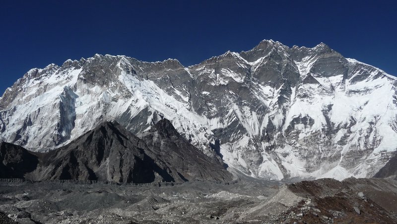  Южная стена Лхоцзе и Нупцзе (Nuptse, 7700 м), Непал