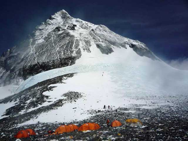 Южное седло Эвереста. лагерь Camp IV