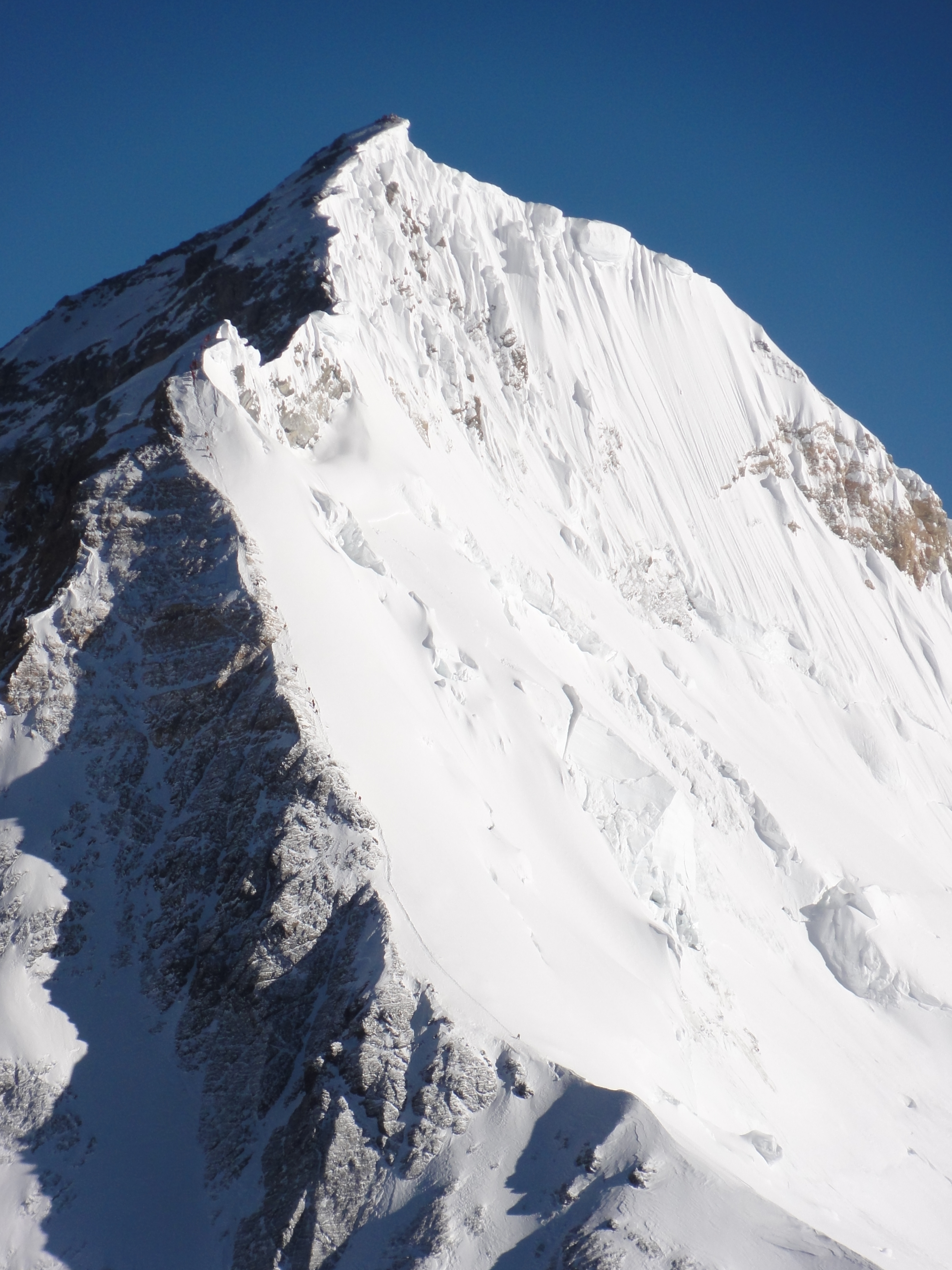 Юго восточный гребень Эвереста, 8500 м 