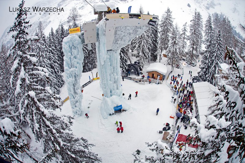Ice Climbing World Cup Champagny en Vanoise