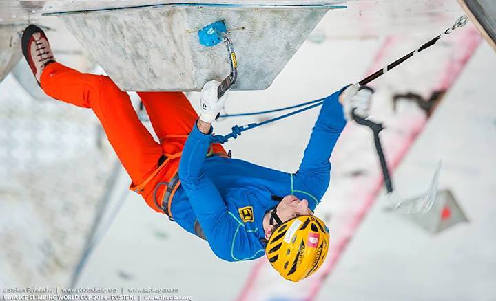 Валентин Сипавин - ведущий спортсмен Украины по ледолазанию