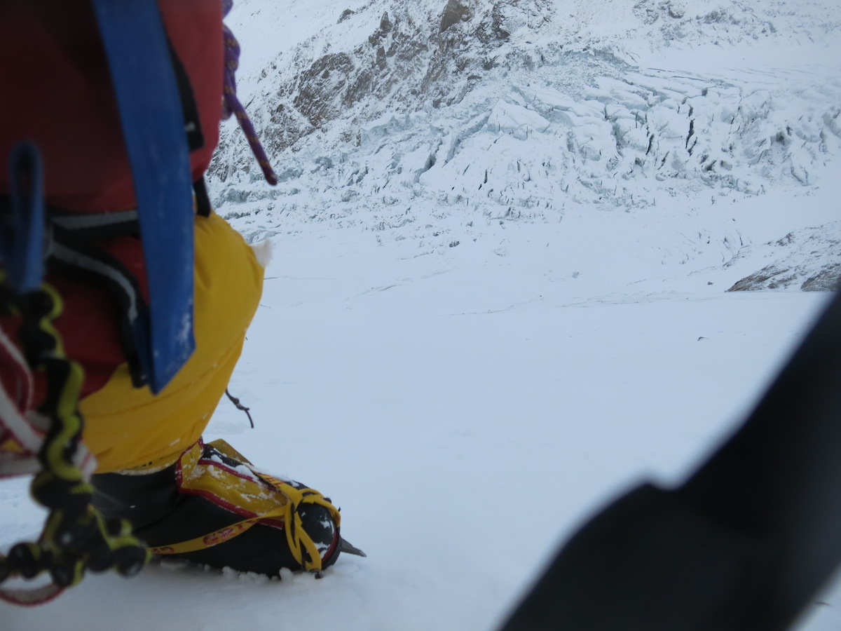 Итальянский альпинист Даниэль Нарди (Daniele Nardi) на восьмитысячнике Нангапарбат