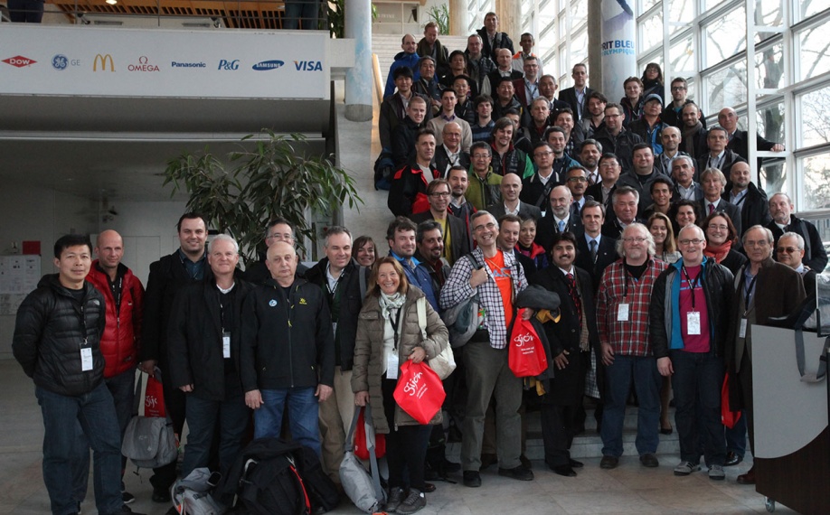 Члены девятой пленарной Ассамблеи Международной Федерации спортивного скалолазания (IFSC) 