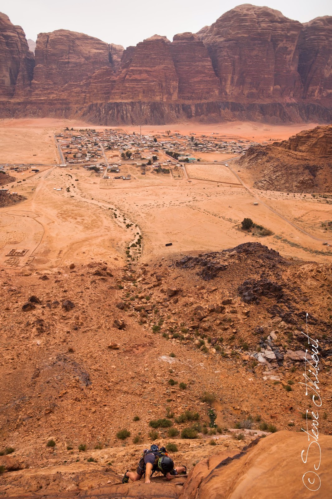 Маршрут "Inferno". Скалы Вади-Рам, Иордания