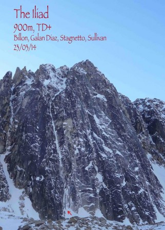 Впервые альпинисты покорили вершину Пик Пирамида (Pyramid Peak) на Аляске